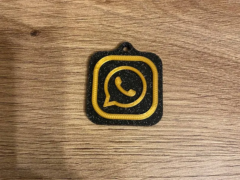 NFC keychain Whatsapp