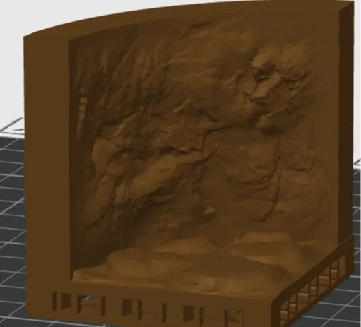 Curved wall