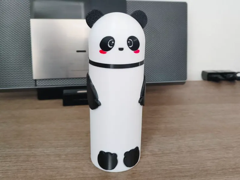 Pencil Case Panda Multicolor (with AMS)