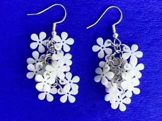 Cherry blossom earrings