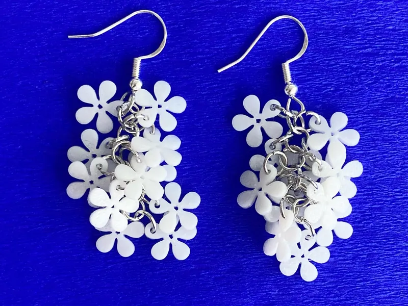 Cherry blossom earrings