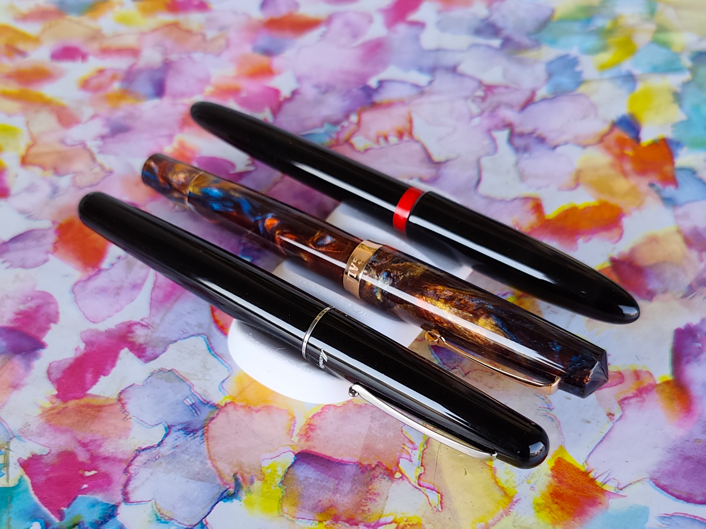 3 Pen Rest | Minimal Fountain Pen Desk Holder