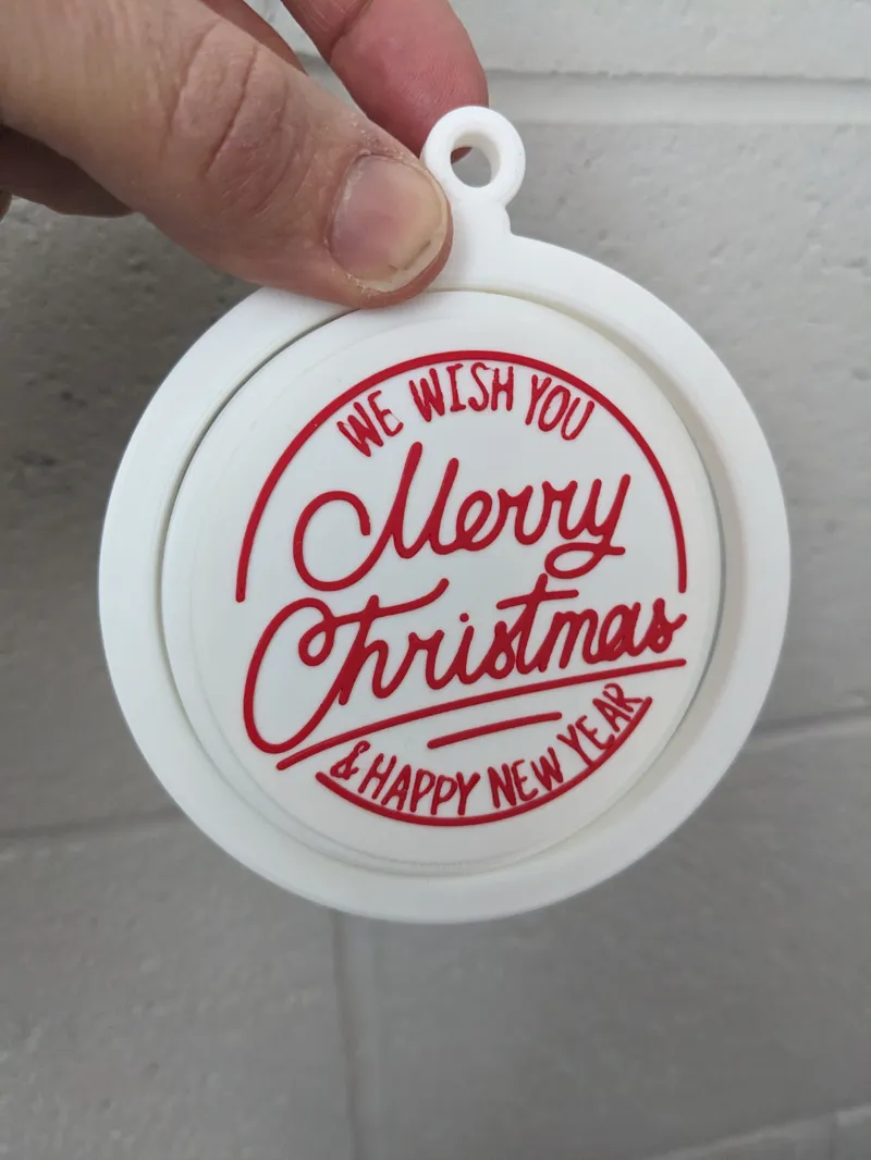 Spinner Ornament - Make My Sign Version