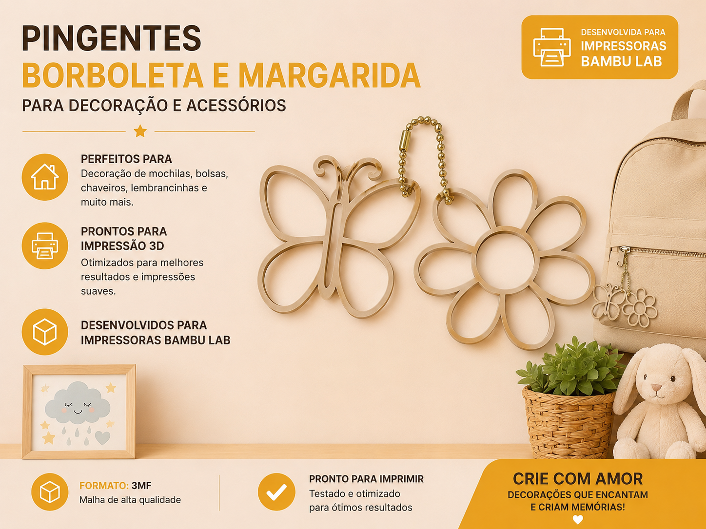 PINGENTES DECORACAO 