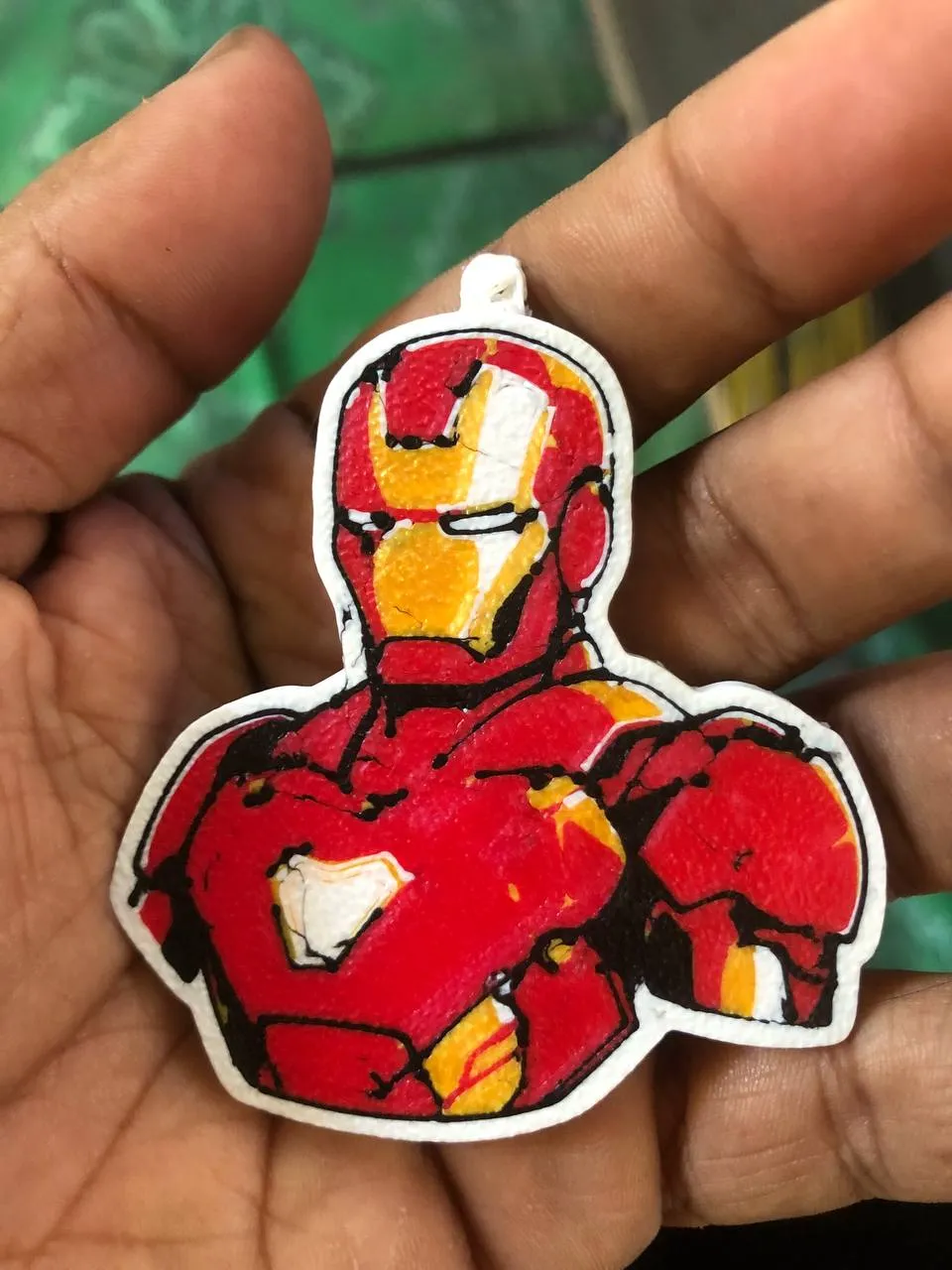 Iron Man Keychain - Free 3D Print Model - MakerWorld