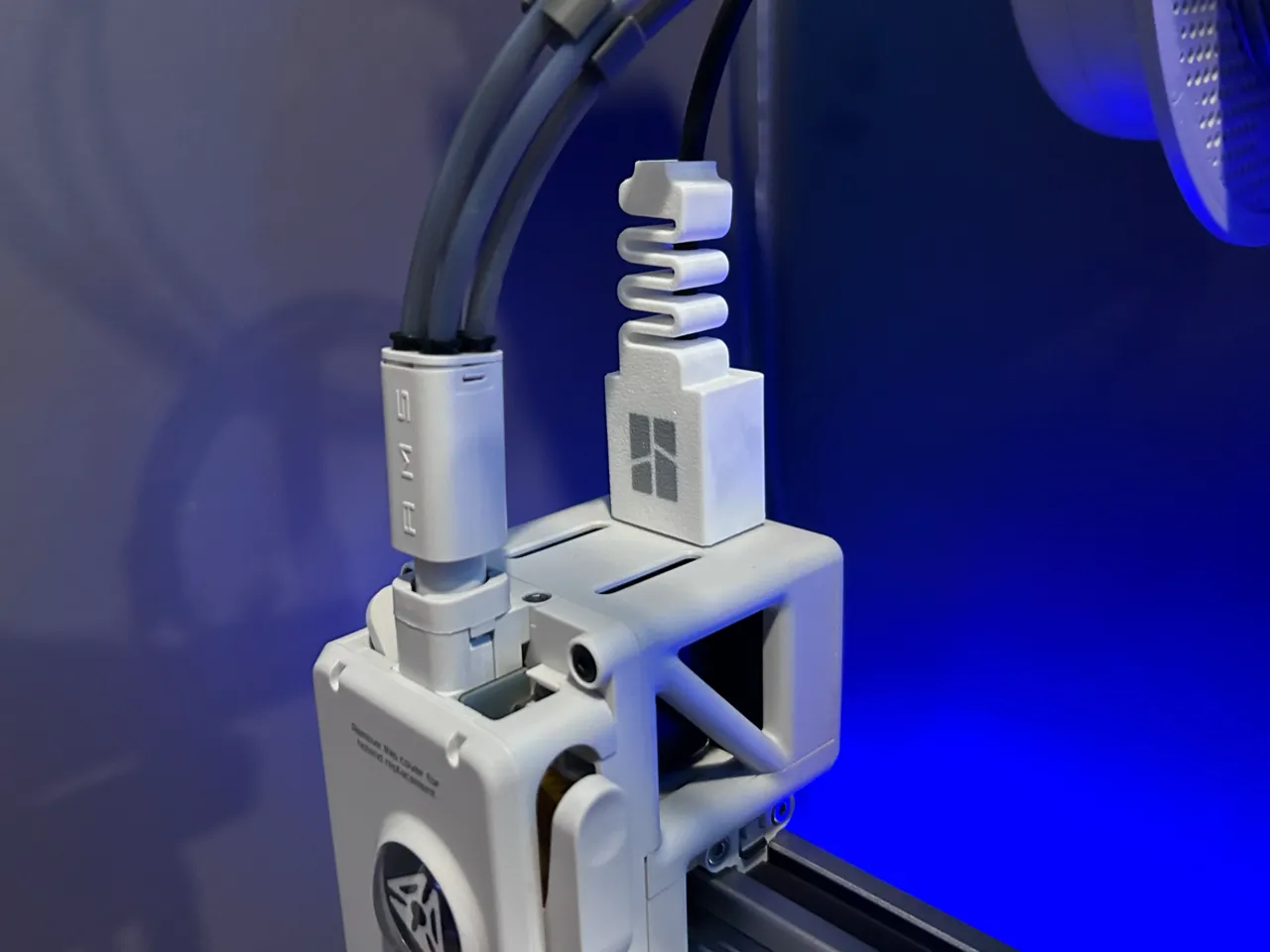 A1 / A1 mini Extruder Cable Spring - Strain Relief view 2