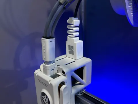 A1 / A1 mini Extruder Cable Spring - Strain Relief view 2
