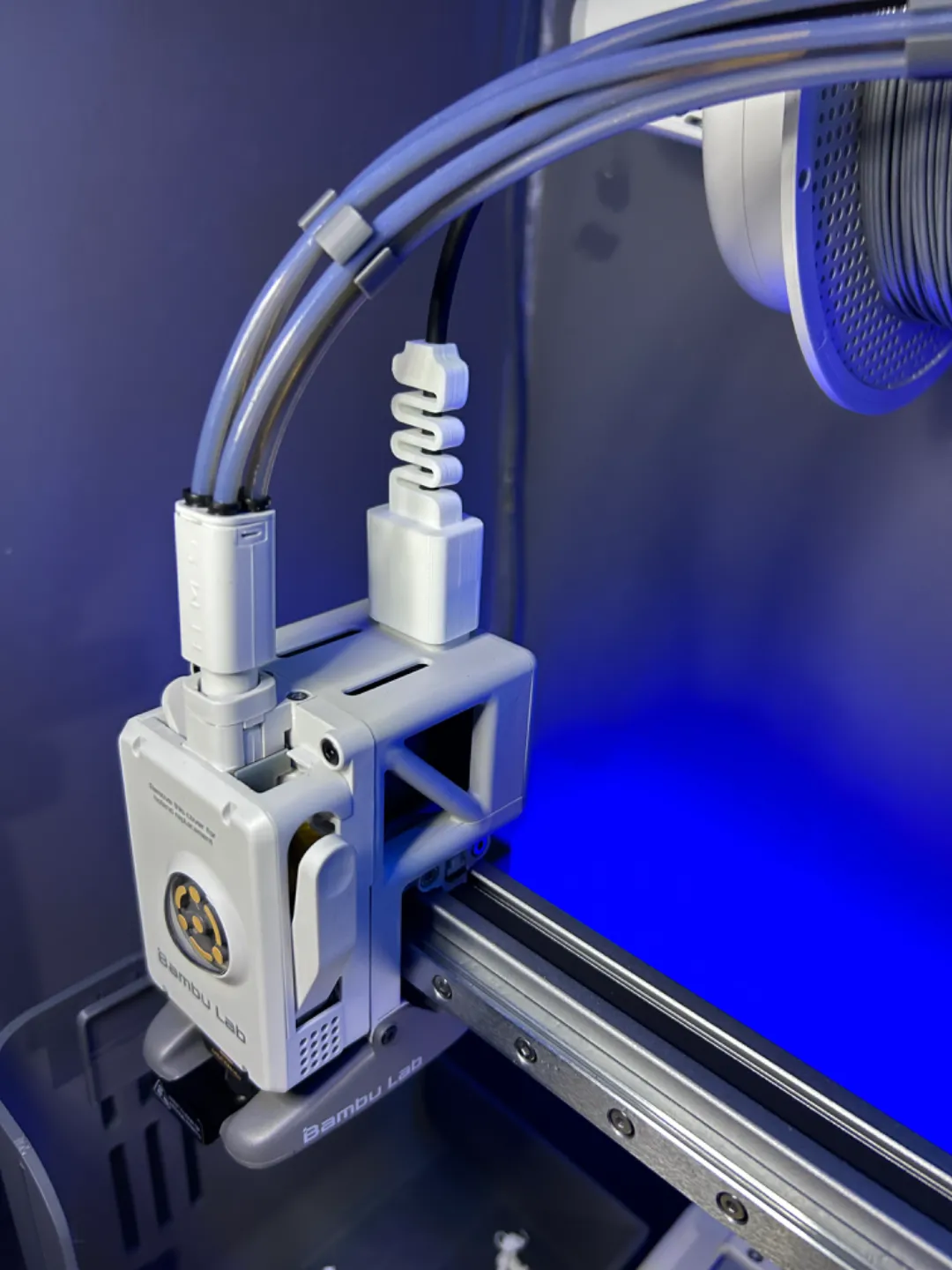 A1 / A1 mini Extruder Cable Spring - Strain Relief view 3