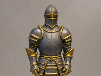 Armored knight - minimalistic