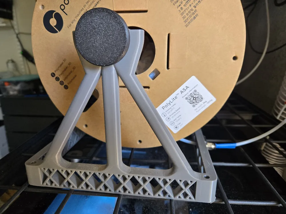 Filament Stand for 5kg rolls. Includes tall ver. - Free 3D Print Model ...