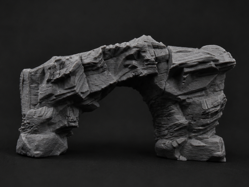 Rocky Stone Arch – DND Miniature Terrain