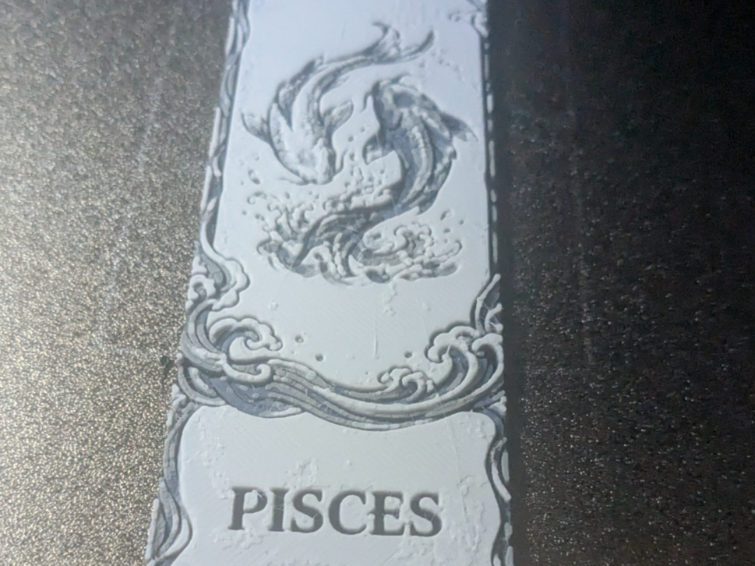 Segnalibri zodiaco - Pesci