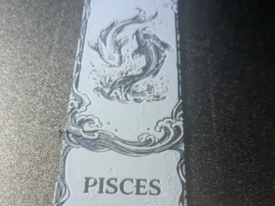 Zodiac bookmarks - Pisces