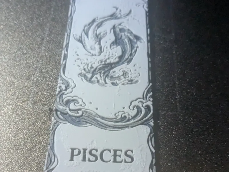 Segnalibri zodiaco - Pesci