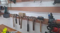 Crochet d'atelier pour rail French cleat — photo 7