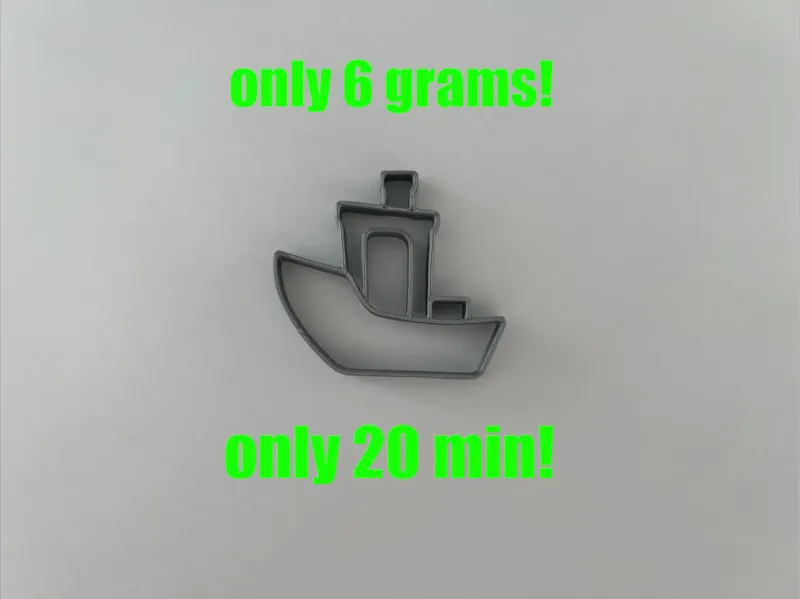 Benchy cookie cutter 