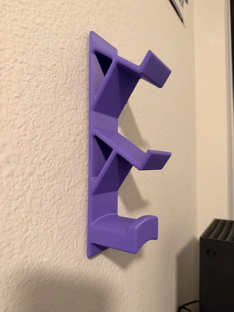 Gaming Headset and Controller Wall Mount - Free 3D Print Model - MakerWorld