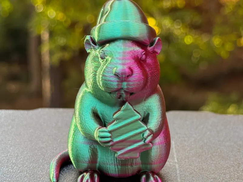 Norbert the Christmas Nutria 