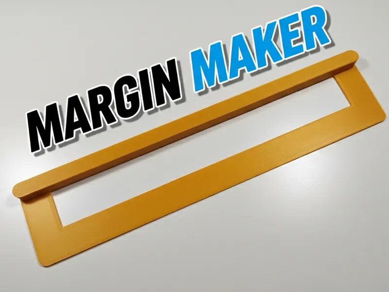 Margin Maker Template - Early Learners’ Notebooks