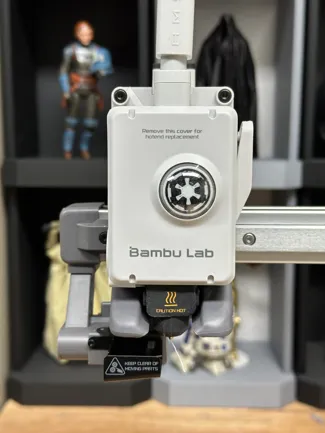 A1 Mini, Star Wars themed Extruder Wheel, Empire