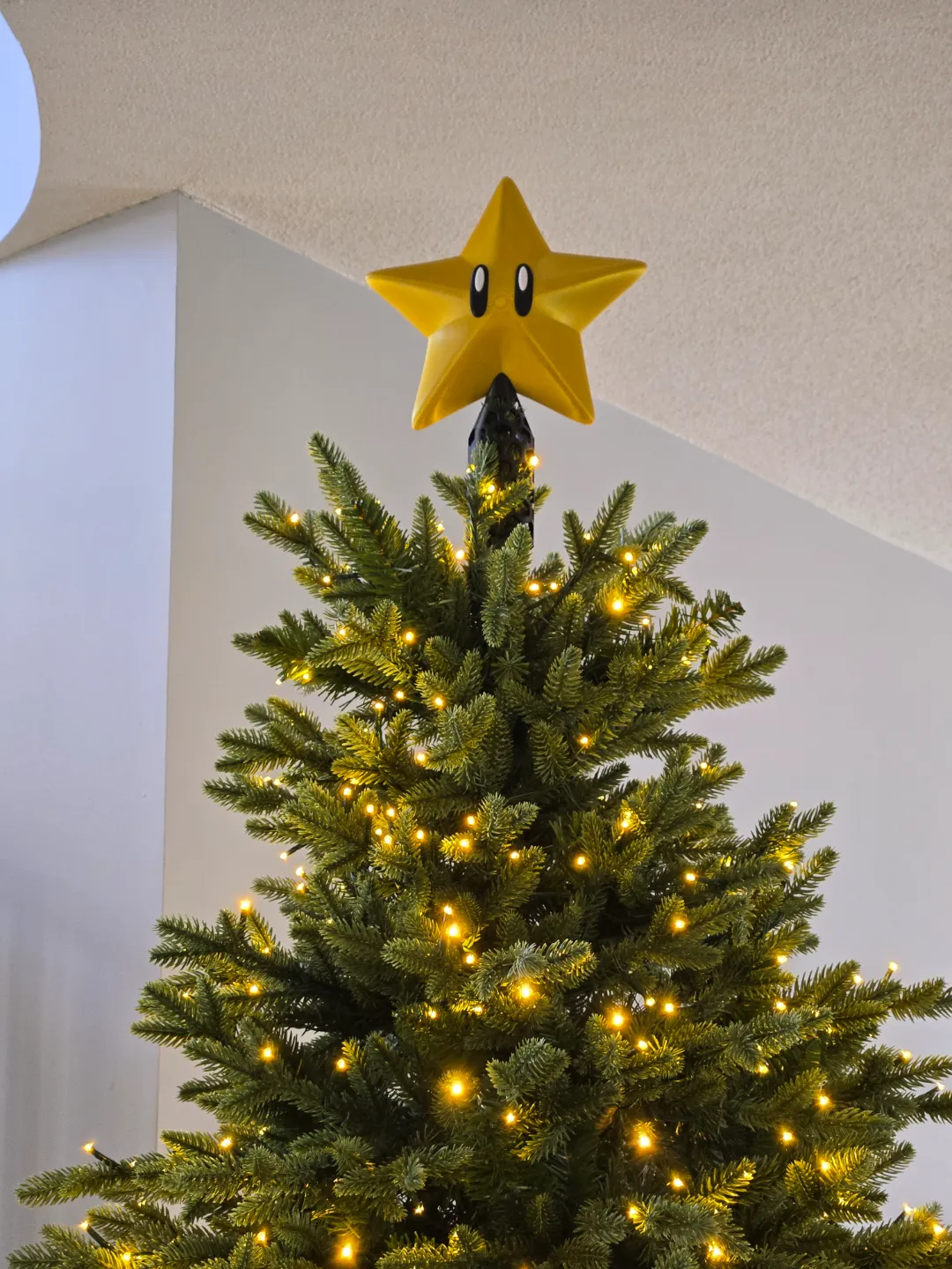 OLD: A1 Mini Mario 64 Star Christmas Tree view 2