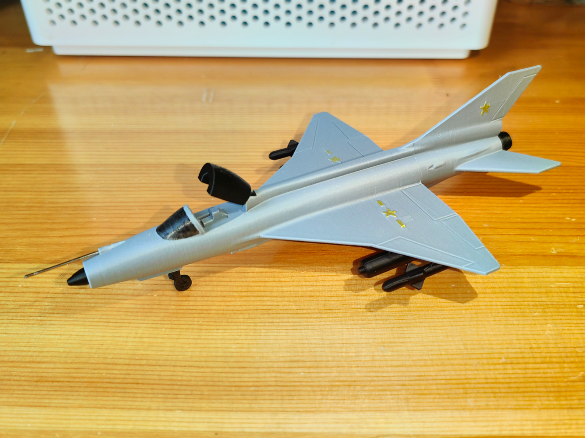 Miniatura 1 do modelo 3D 歼7-战斗机