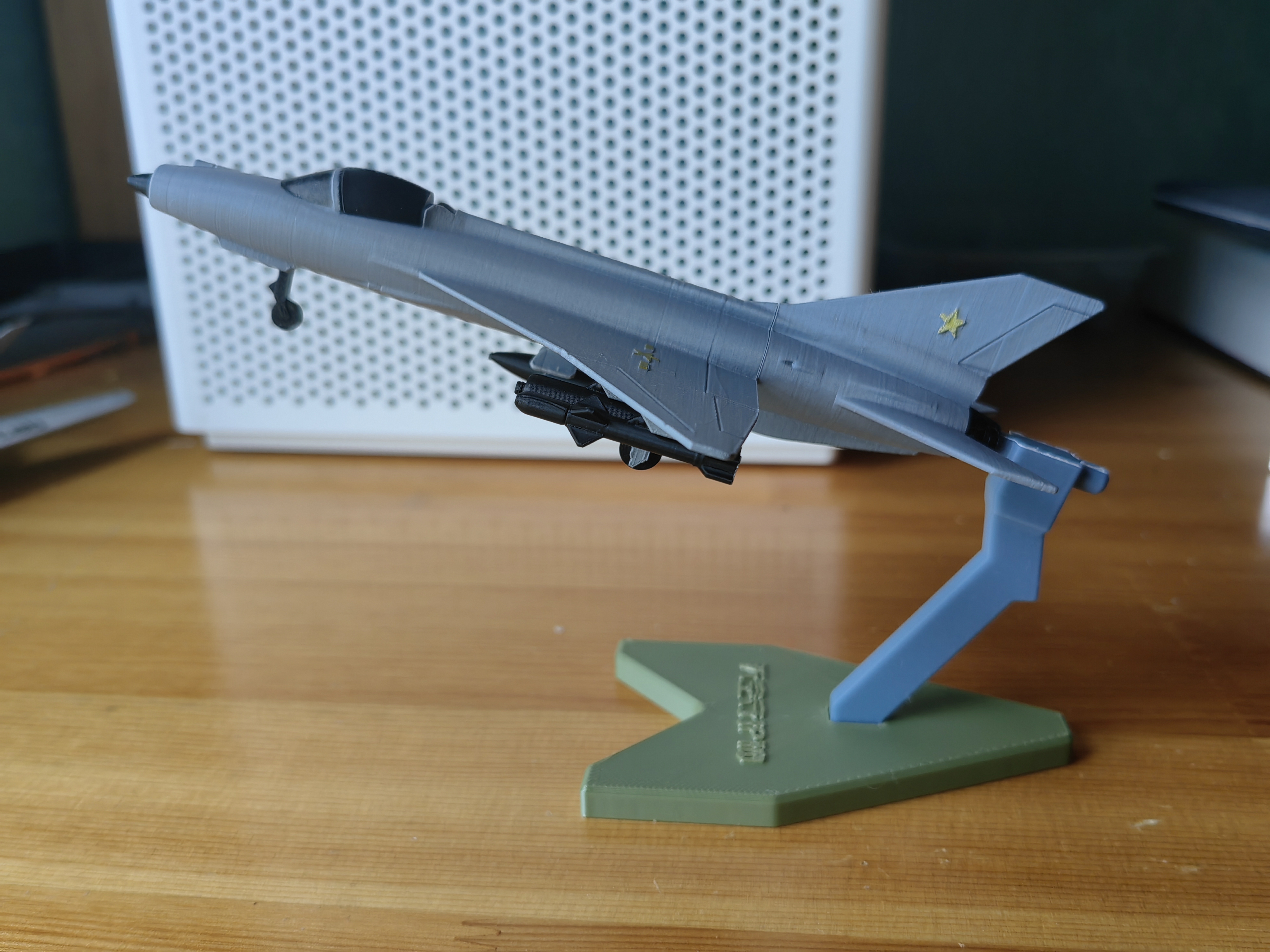 Miniatura 2 do modelo 3D 歼7-战斗机