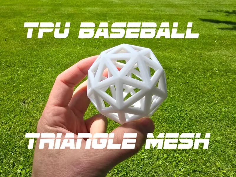 TPU Baseball - Triangle Mesh