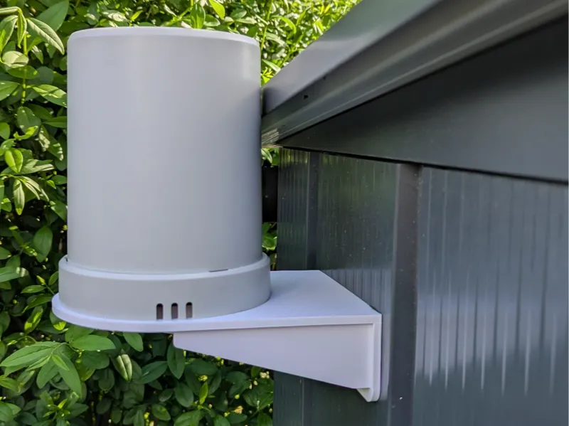 Rain Gauge Halter (TFA 30.316) inkl. Dachüberstand