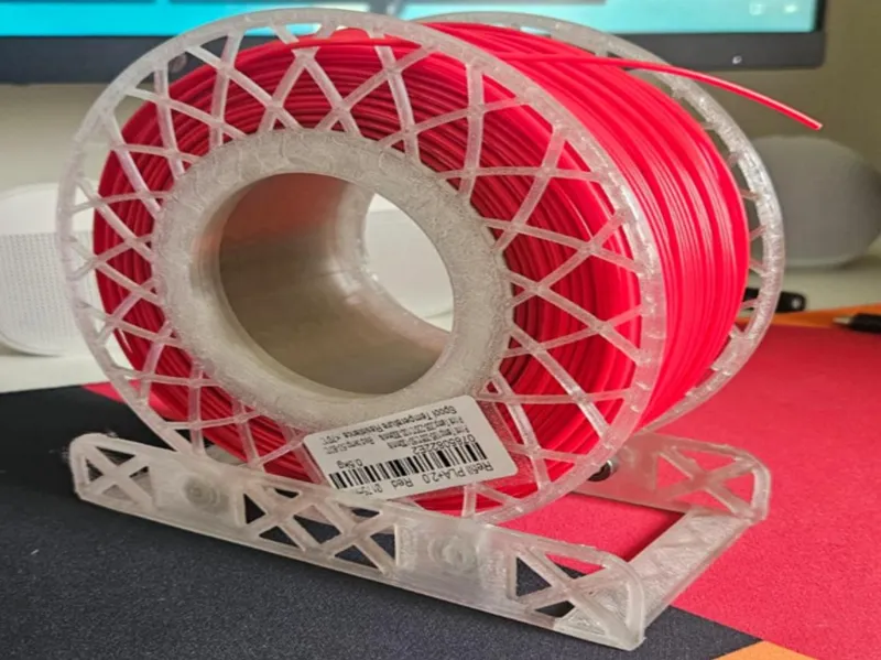 Light Filament Spool Holder (25 g)–Print-in-Place