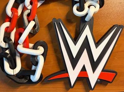 WWE Hype Chain Pendant
