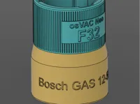 Adaptateur d'aspiration pour Bosch GAS 12-50 — photo 1