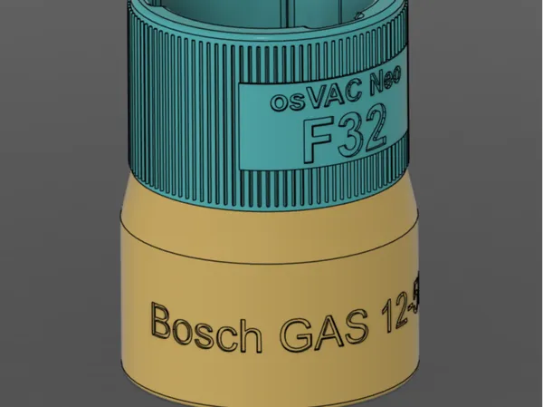 Adaptateur d'aspiration pour Bosch GAS 12-50