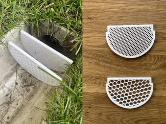 Regenrinne Filter Sieb