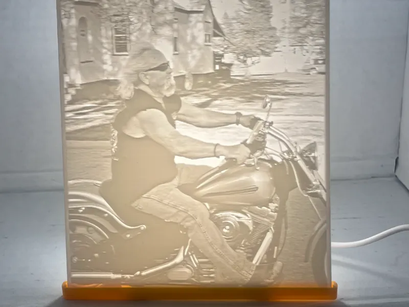 Lithophane Spotlight Stand