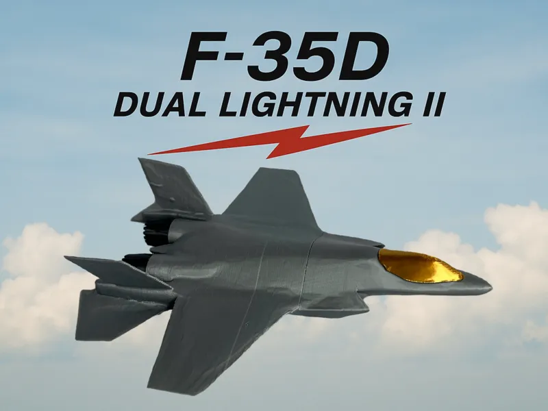 F-35 D Twin Lightning 2  "Dual Engine"