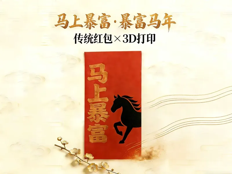 马上暴富-新年黑马红包(仅需19g耗材)
