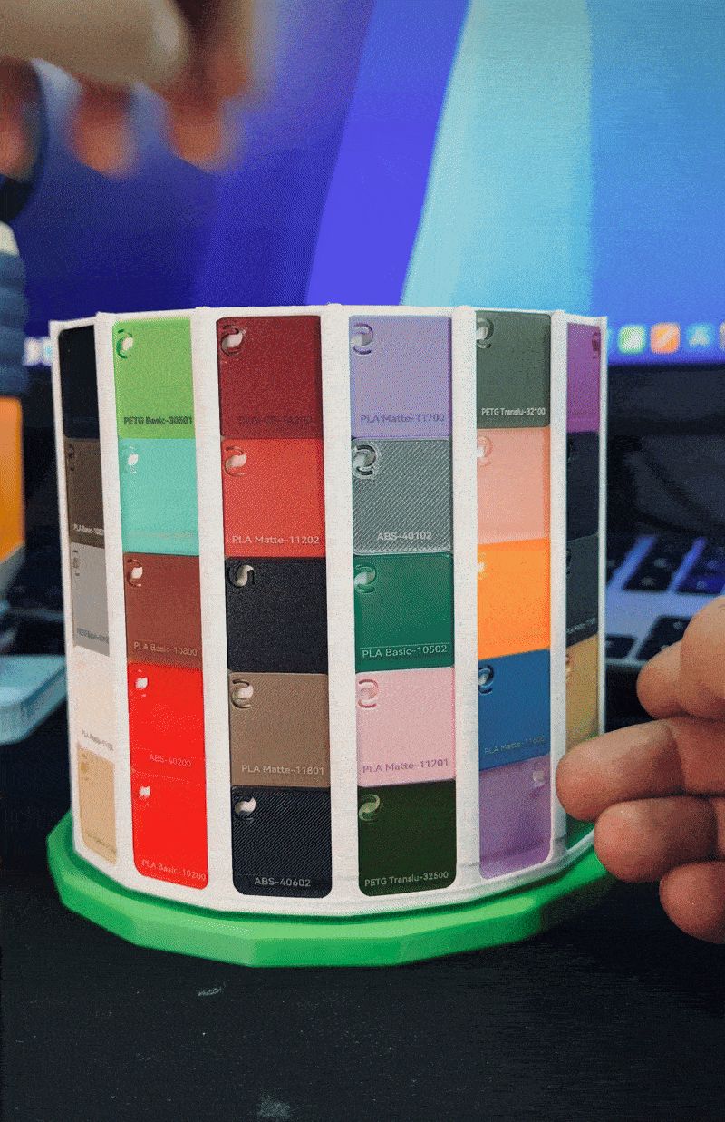Rotating Filaments Samples / Tool holder