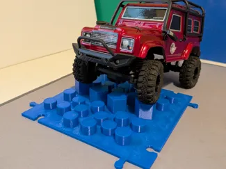 Modular RC Crawler Park - The Geometric Grid