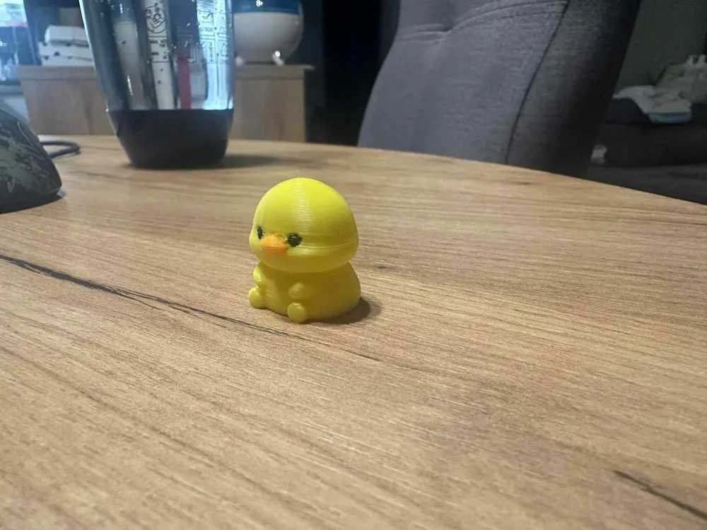 Mini Cute Duck – Fast Print Kawaii Toy - MakerWorld 3D Model | 3Drop