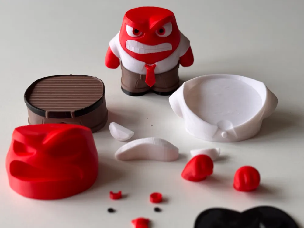 Anger / NO AMS - Free 3D Print Model - MakerWorld