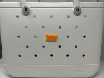 Bogg Bag Name Charm (Summer)