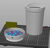 Design with hole for the keychain 