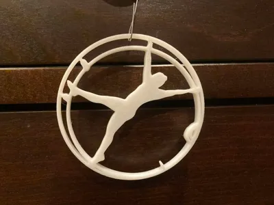 Wheel Gymnastics Silhouette: Transition K Pose
