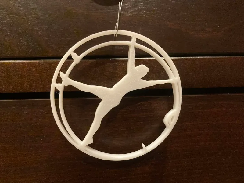 Wheel Gymnastics Silhouette: Transition K Pose