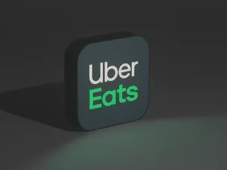 Lightbox Uber Eats – Avec rétroéclairage LED