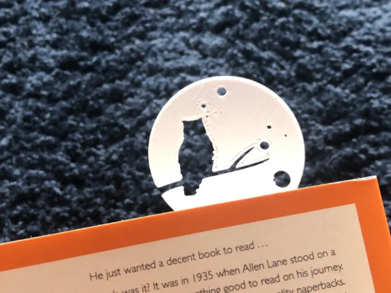 Full Moon Owl Bookmark