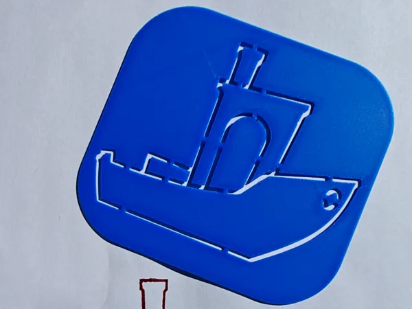 Pochoir bateau 3DBenchy