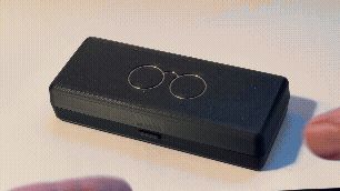 Glasses Case with Storage for cards/notes/tablets