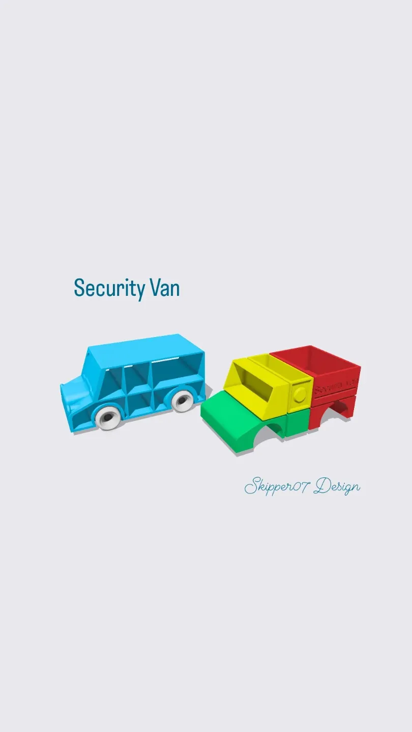 Security van by SK07 Skipper07 MakerWorld
